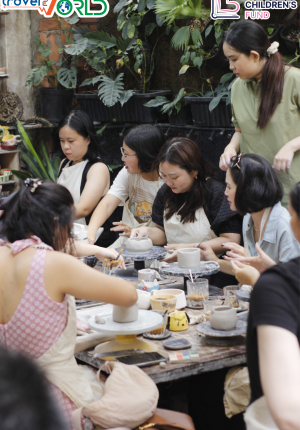 Team Building Workshop Làm Gốm Cùng Vietnam Children's Fund