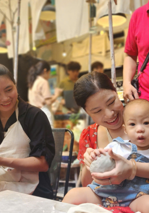 Team Building Workshop Làm Gốm Cùng Vietnam Children's Fund