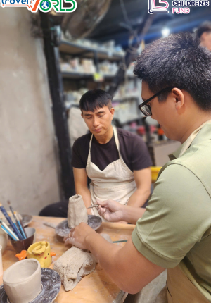 Team Building Workshop Làm Gốm Cùng Vietnam Children's Fund