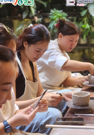 Team Building Workshop Làm Gốm Cùng Vietnam Children's Fund