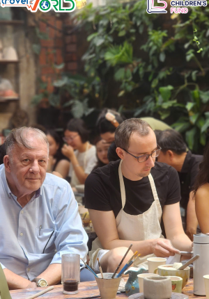 Team Building Workshop Làm Gốm Cùng Vietnam Children's Fund