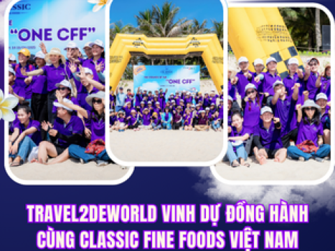 Team Building Bãi Biển & Gala Dinner 3N2D Tại Cam Ranh Cùng Classic Fine Foods Việt Nam