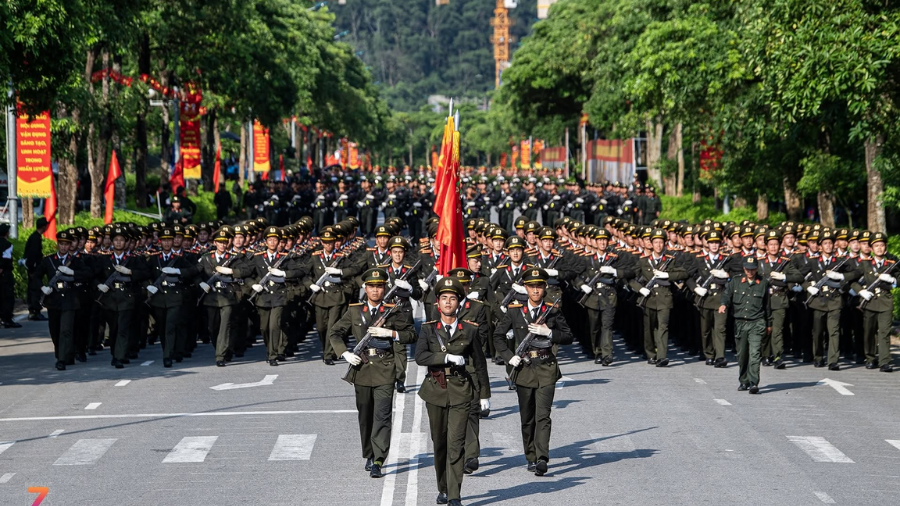 Lịch diễu binh, diễu hành Quốc khánh 2/9