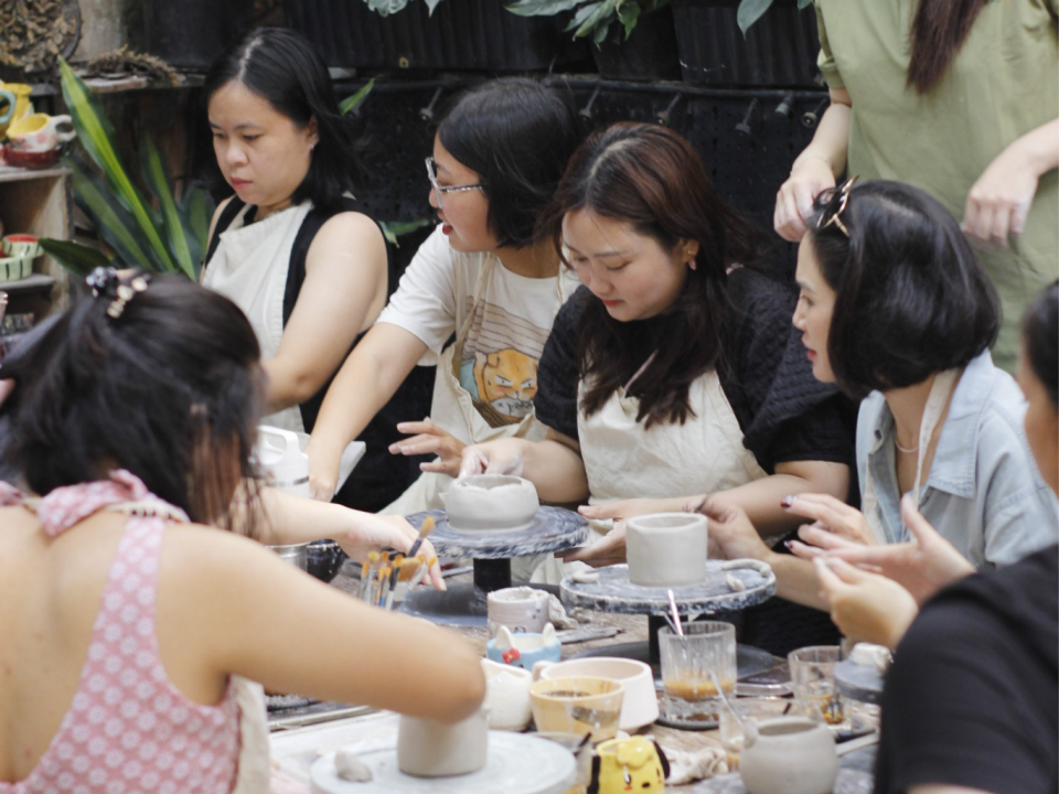 Team Building Workshop Làm Gốm Cùng Vietnam Children